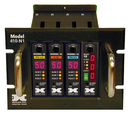 Detcon Gas Detection Control System, 410-N1-24 Vdc